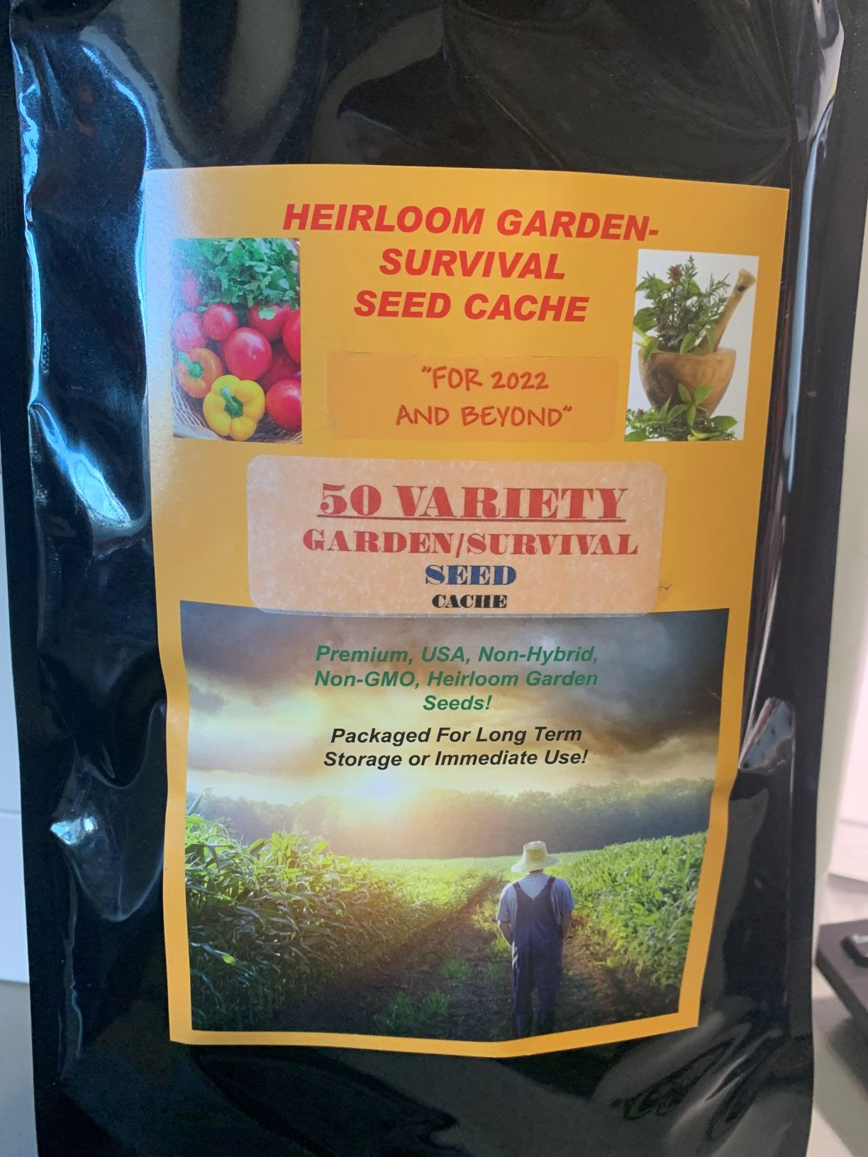 emergency garden seeds 22,000+ Heirloom Vegetable Seeds Emergency Preppers Survival/Garden Se – Verno Heirloom Garden/Survival Seeds